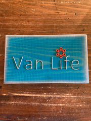 Affiche en bois Van Life